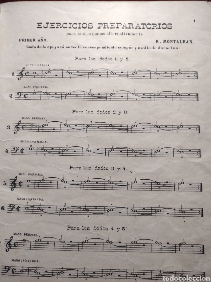 Cat&aacute;logos de m&uacute;sica: Estudio del piano - Foto 1