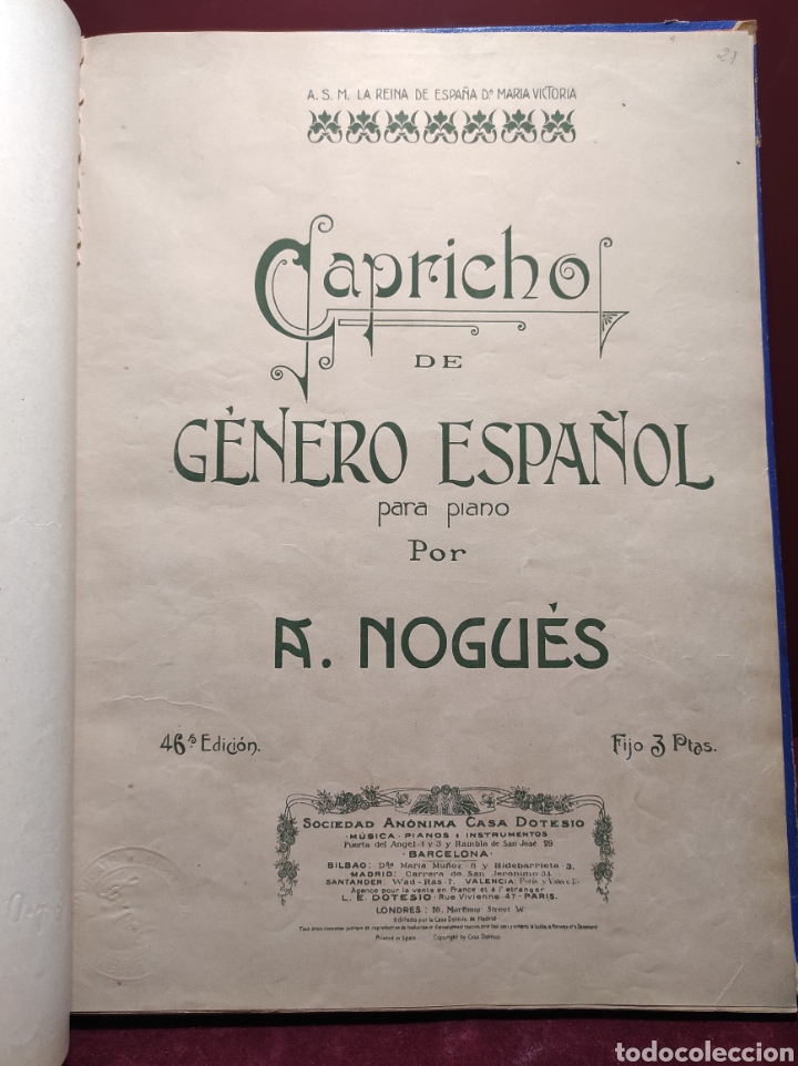 Cat&aacute;logos de m&uacute;sica: Piezas de Piano - Foto 6