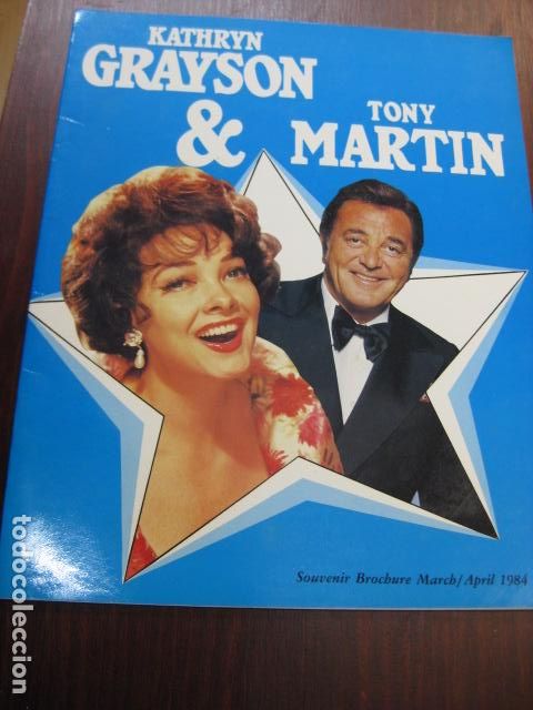 Catalogues de Musique: kathryn graysoy & tony martin - programa original teatro ingles