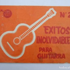 Catálogos de Música: EXITOS INOLVIDABLES PARA GUITARRA Nº 2 -MUSICA DEL SUR-11 TEMAS CON ACORDES DE GUITARRA-22X16 CM -. Lote 230954185