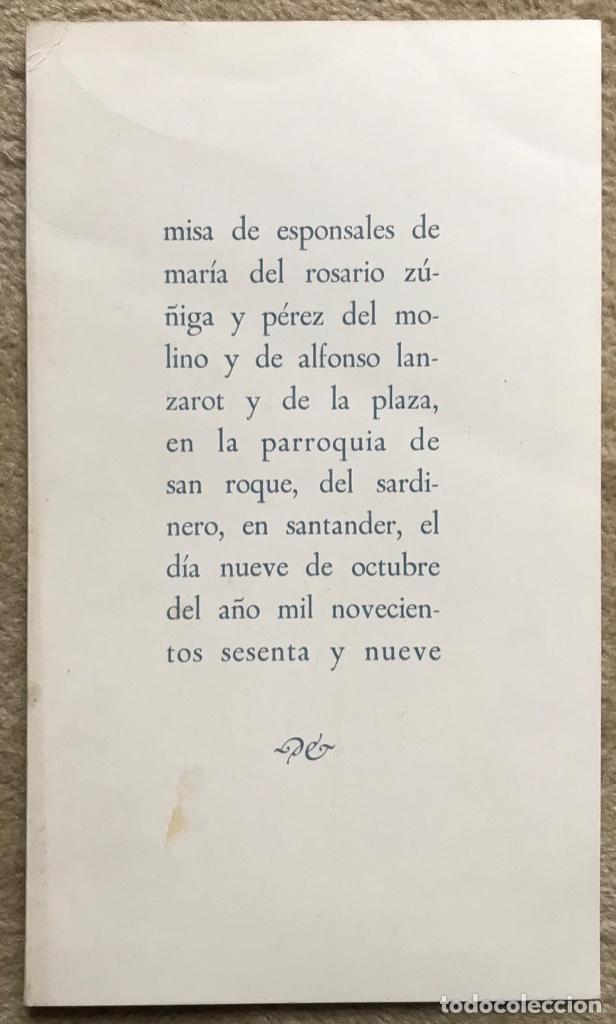 Cat&aacute;logos de M&uacute;sica: Publicaci&oacute;n Misa de Esponsales - Polifon&iacute;a - Agrupaci&oacute;n Coral de Santander - M&uacute;sica - Cantabria 1969