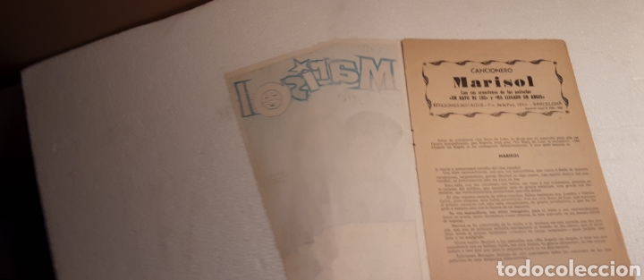 Cat&aacute;logos de m&uacute;sica: Cancionero de Marisol - Foto 2