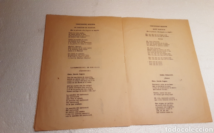 Cat&aacute;logos de m&uacute;sica: Cancionero de Marisol - Foto 5