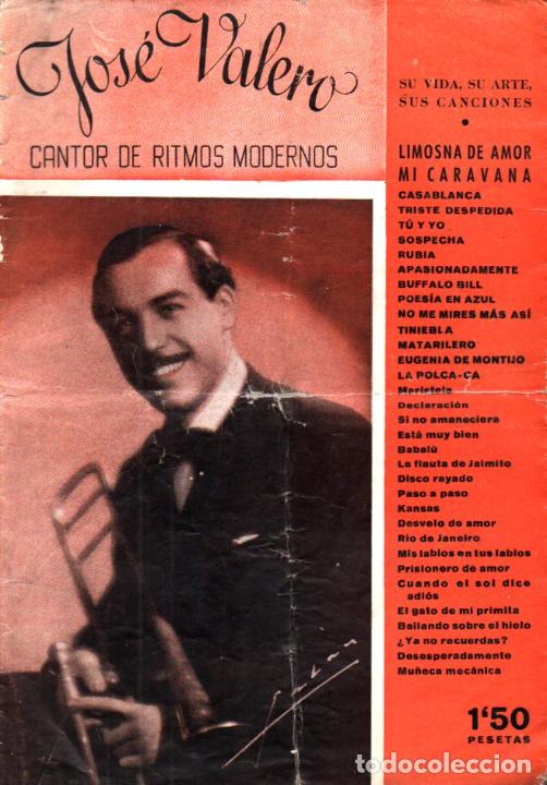 Cat&aacute;logos de M&uacute;sica: JOS&Eacute; VALERO CANTOR DE RITMOS MODERNOS