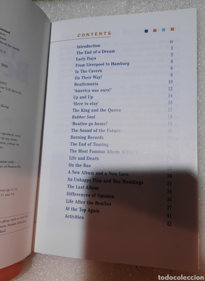 Cat&aacute;logos de m&uacute;sica: Beatles fan. Libro en ingles - Foto 3