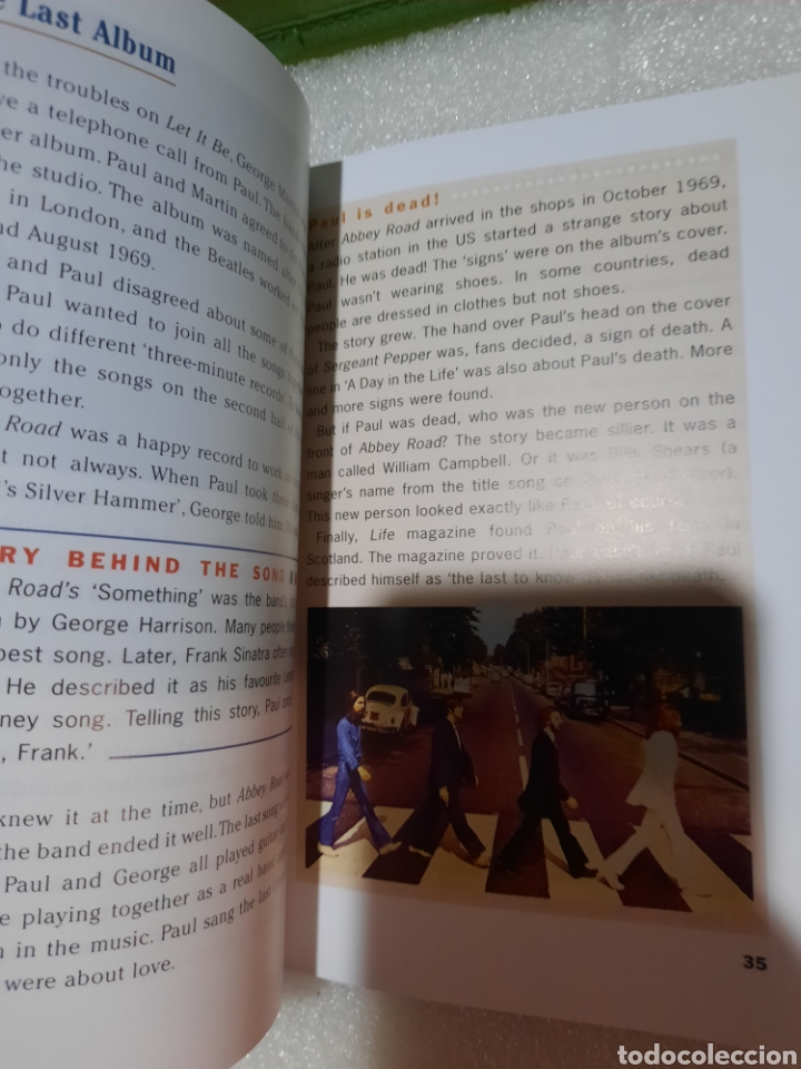 Cat&aacute;logos de m&uacute;sica: Beatles fan. Libro en ingles - Foto 4