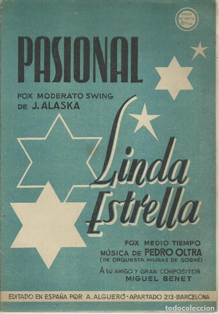Catalogues de Musique: Linda Estrella. Pasional de Pedro Oltra