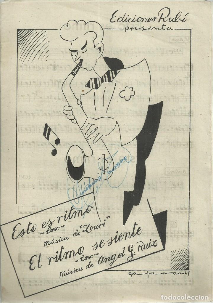 Catalogues de Musique: Esto es ritmo y El ritmo se siente de Angel G. Ruiz