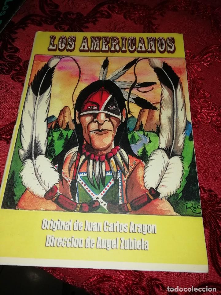 Cat&aacute;logos de M&uacute;sica: Carnaval de C&aacute;diz libreto comparsa los americanos Juan Carlos Aragon