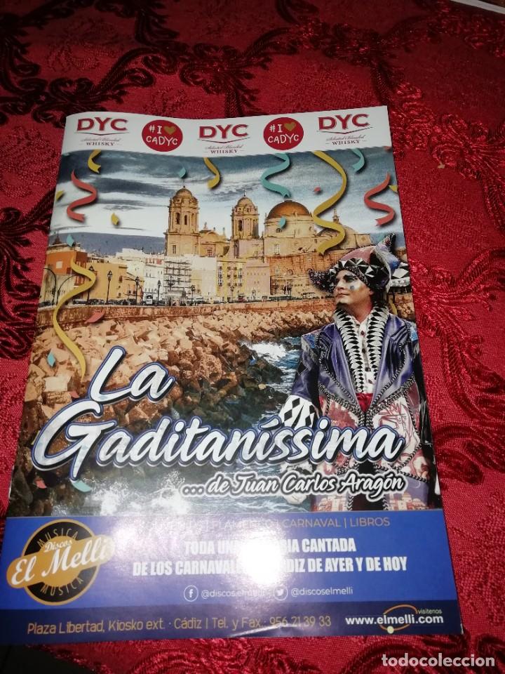 Catalogues de Musique: Carnaval de C&aacute;diz libreto comparsa la gaditanissima de juan carlos aragon