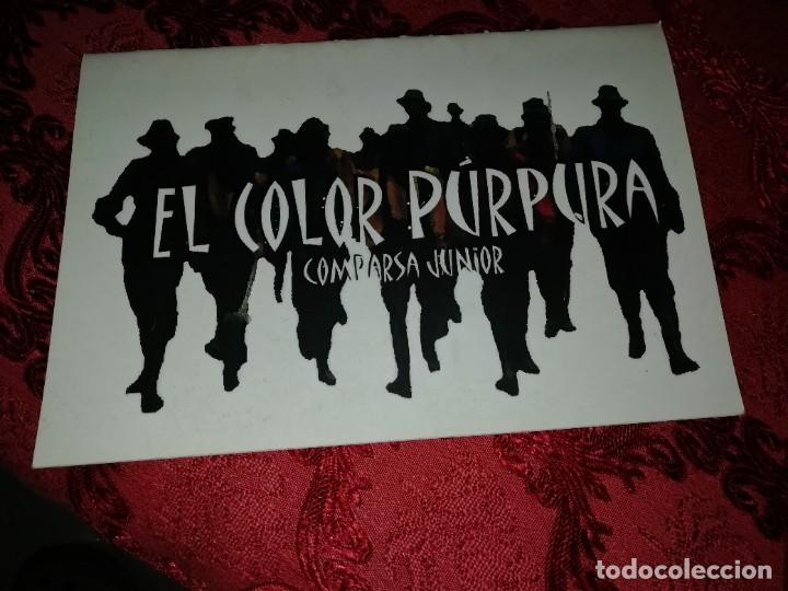 Cat&aacute;logos de M&uacute;sica: Carnaval de C&aacute;diz libreto comparsa junior el color purpura