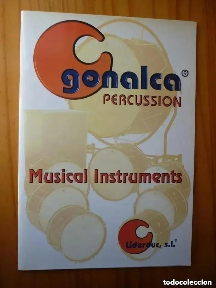 Cat&aacute;logos de m&uacute;sica: Cat&aacute;logo Gonalca percussion - Musical instruments - Foto 1