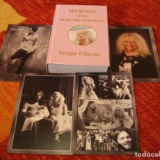 Catálogos de Música: GINGER GILMOUR MEMOIRS OF THE BRIGHT SIDE OF THE MOON PINK FLOYD FIRMADO Y DEDICADO A GAY MERCADER