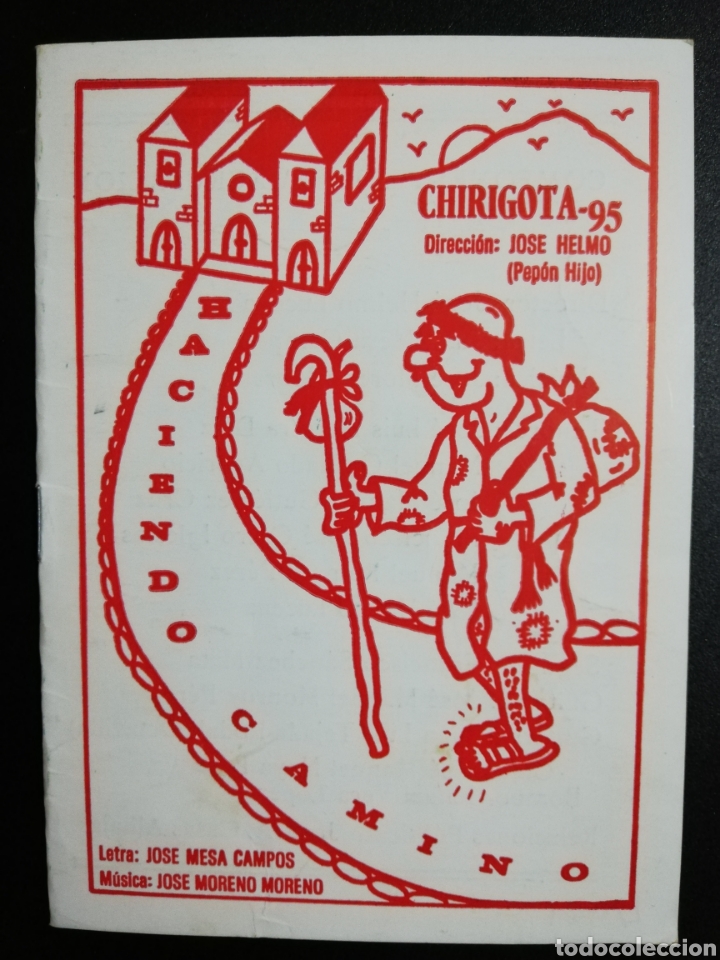 Cat&aacute;logos de M&uacute;sica: Haciendo el camino - Libreto Chirigota Carnaval C&aacute;diz 1995