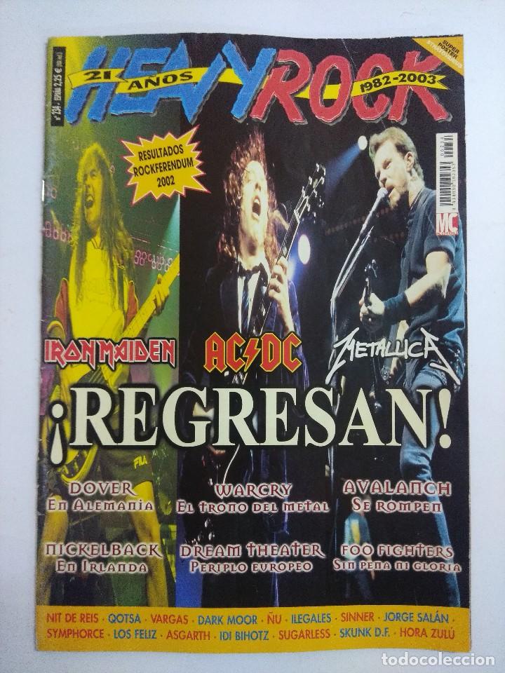 Catalogues de Musique: HEAVY ROCK N&ordm;234/MAIDEN-AC/DC/METALLICA REGRESAN.