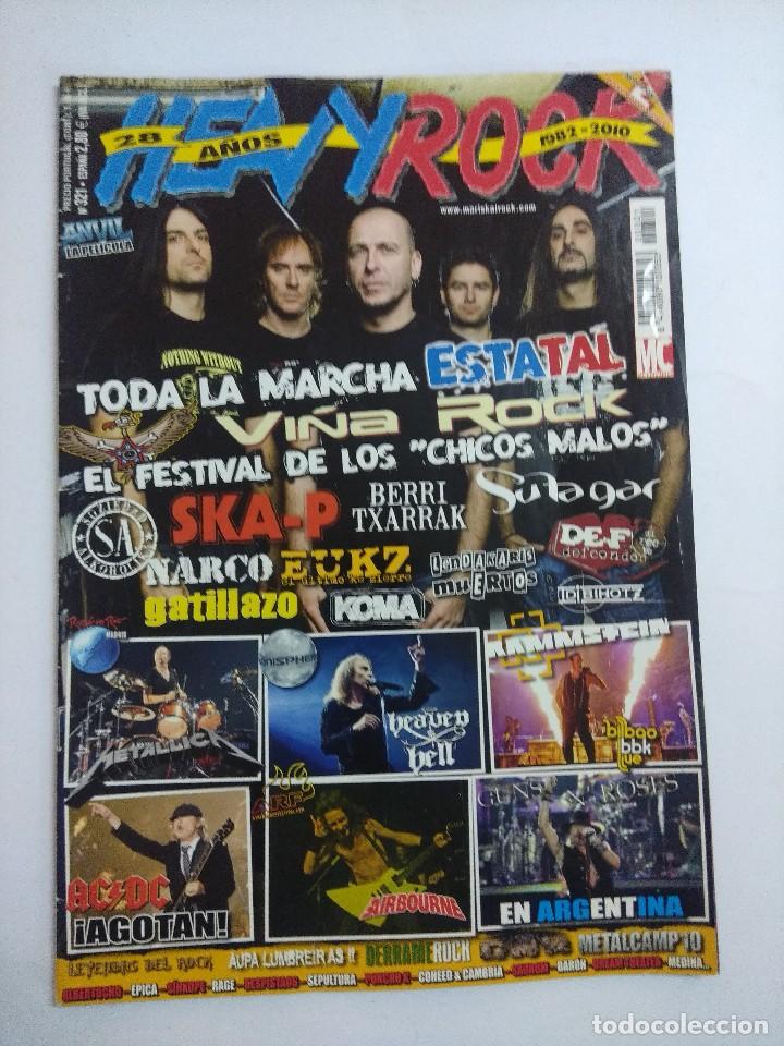 Catalogues de Musique: HEAVY ROCK N&ordm;321/MARCHA ESTATAL.