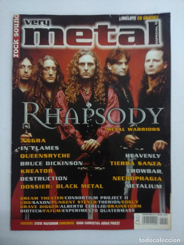 Catalogues de Musique: VERY METAL N&ordm;9/PHAPDODY.