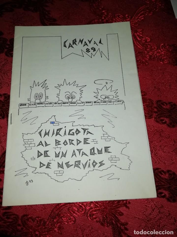 Catalogues de Musique: Carnaval de C&aacute;diz libreto chirigota al borde de un ataque de nervios 1989