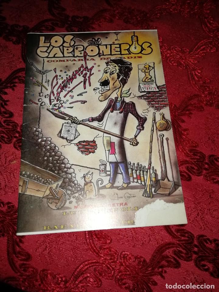 Catalogues de Musique: Carnaval de C&aacute;diz libreto comparsa los carboneros