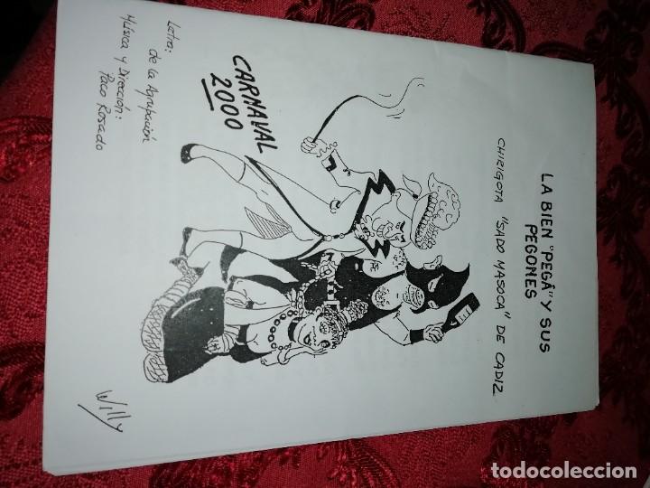 Catalogues de Musique: Carnaval de C&aacute;diz libreto chirigota ilegal La bien peg&aacute; y sus pregones 2000