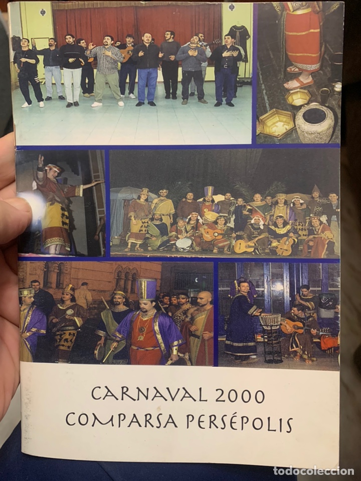 Cat&aacute;logos de m&uacute;sica: C&aacute;rnaval C&aacute;diz 2000 libreto de la comparsa de &Uacute;beda. PERSEPOLIS - Foto 1