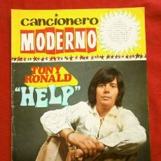 Catálogos de Música: TONY RONALD (1971) CANCIONERO MODERNO - ED. ESTE - HELP