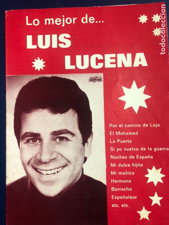 Catalogues de Musique: Cancionero lo mejor de Luis lucena