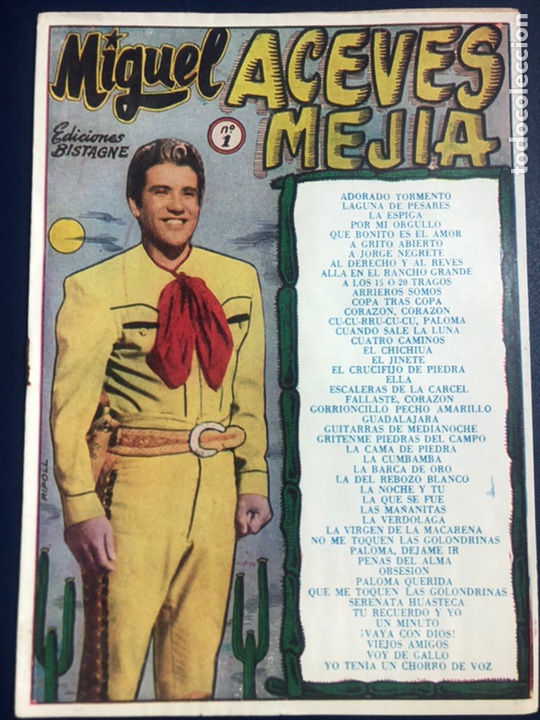 Catalogues de Musique: Cancionero Miguel aceves Mej&iacute;a ediciones bistagne