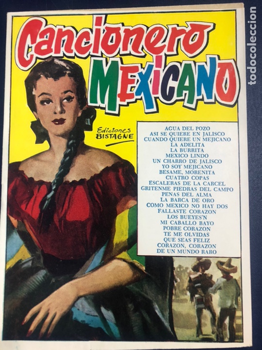 Musikkataloge: Cancionero mexicano ediciones bistagne