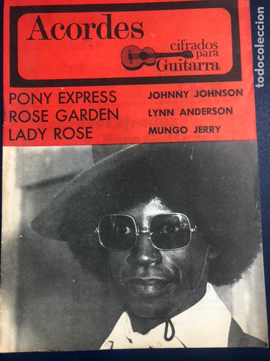 Cat&aacute;logos de M&uacute;sica: Acordes cifrados guitarra johnny johnson lynn anderson mungo jerry