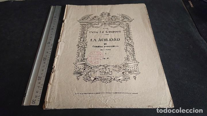 Cat&aacute;logos de M&uacute;sica: REVISTA CON PARTITURAS , N&ordm; 136 FELIX LE COUPPEY , LA AGILIDAD , LEER DESCRIPCION