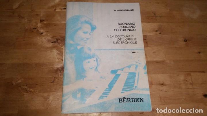 Cat&aacute;logos de M&uacute;sica: Libreto canciones &Oacute;rgano Electrico en Italiano