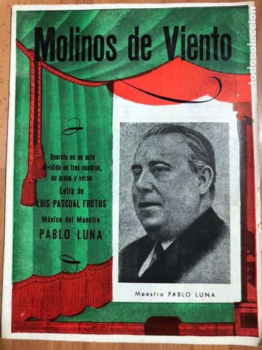 Cat&aacute;logos de M&uacute;sica: Molinos de viento.pablo luna.M francisca caballer Luis sagi vela