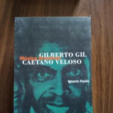 Catálogos de Música: CAETANO VELOSO. MÚSICA BRASILEÑA - GILBERTO GIL. Lote 259205715
