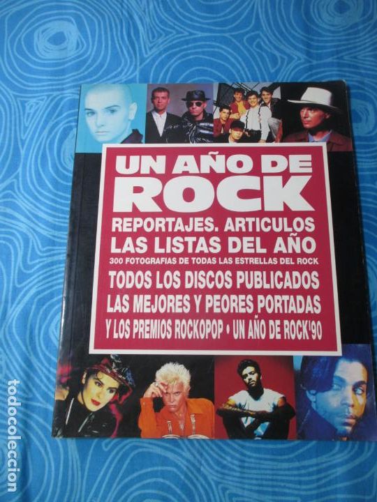Catalogues de Musique: REVISTA UN A&Ntilde;O DE ROCK, 1990 MUY NUEVO !!!