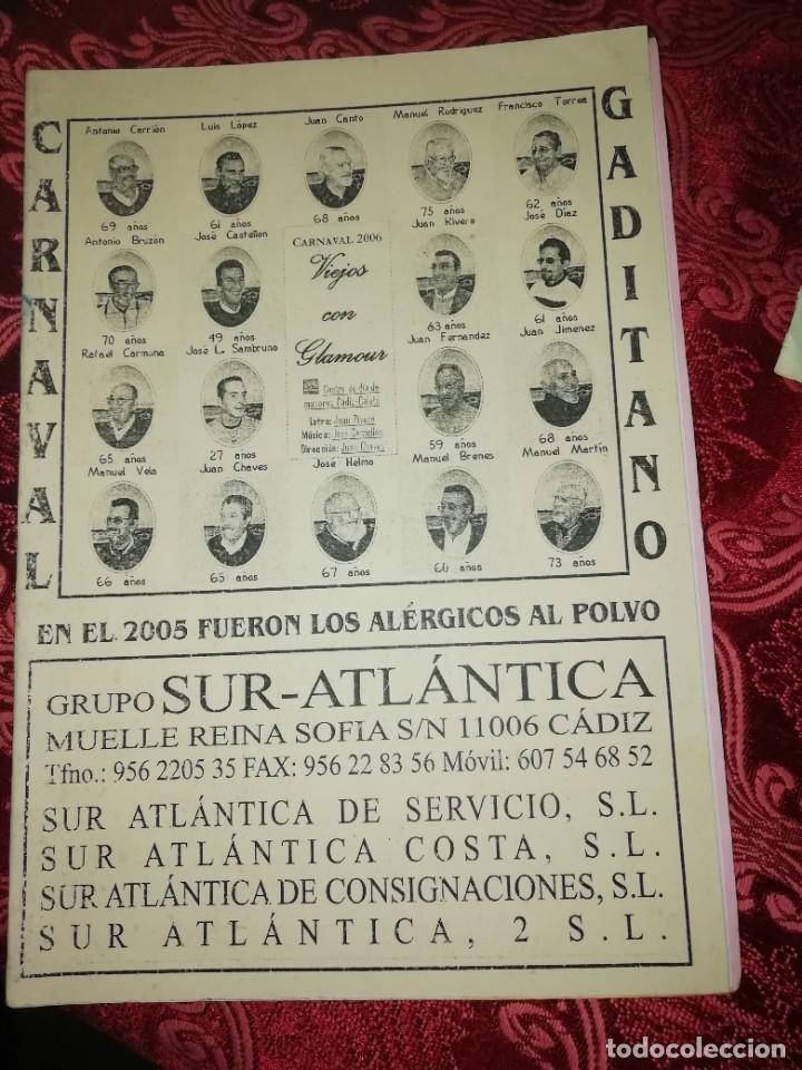 Catalogues de Musique: Carnaval de C&aacute;diz libreto chirigota viejos con glamour 2006