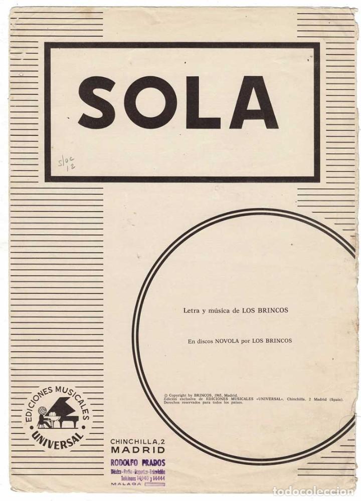 Catalogues de Musique: Cancionero Sola por Los Brincos
