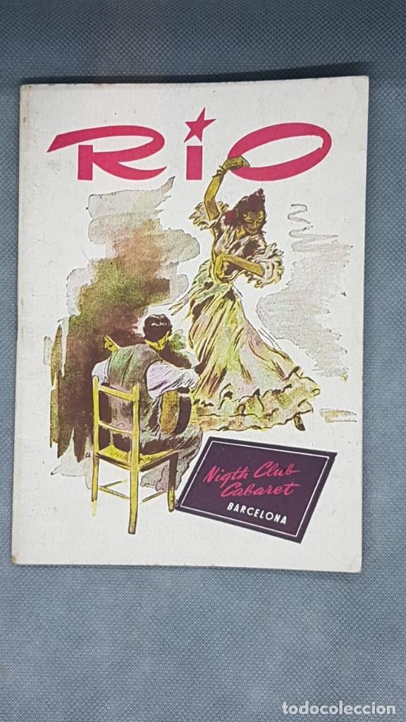 Cat&aacute;logos de m&uacute;sica: JOSEPHINE BAKER - PROGRAMA DESPEDIDA CABARET RIO - A26 - Foto 1