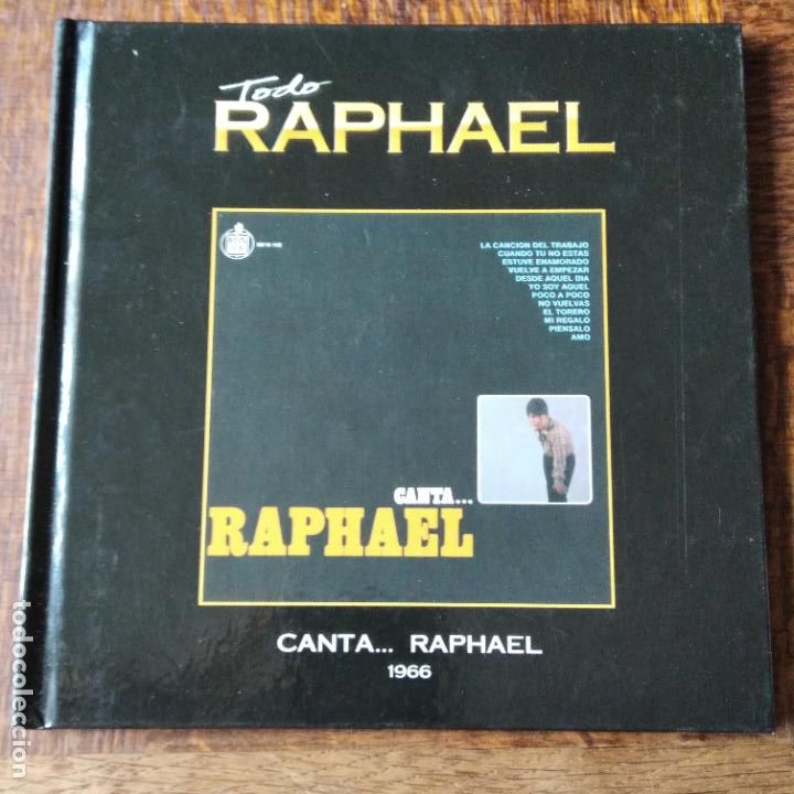 Cat&aacute;logos de m&uacute;sica: RAPHAEL - TODO RAPHAEL LIBRO 1966 CANTA... RAPHAEL - Foto 1