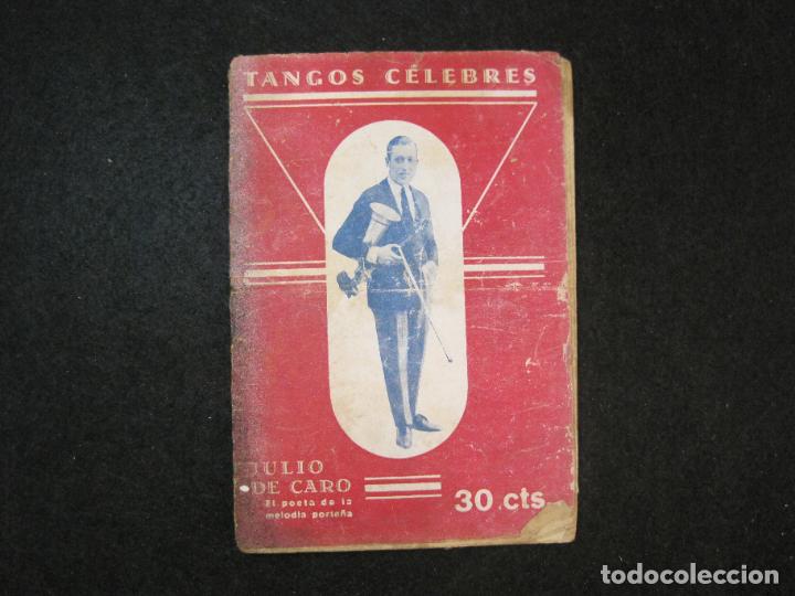 Catalogues de Musique: TANGOS CELEBRES-JULIO DE CARO-VER FOTOS-(K-3217)