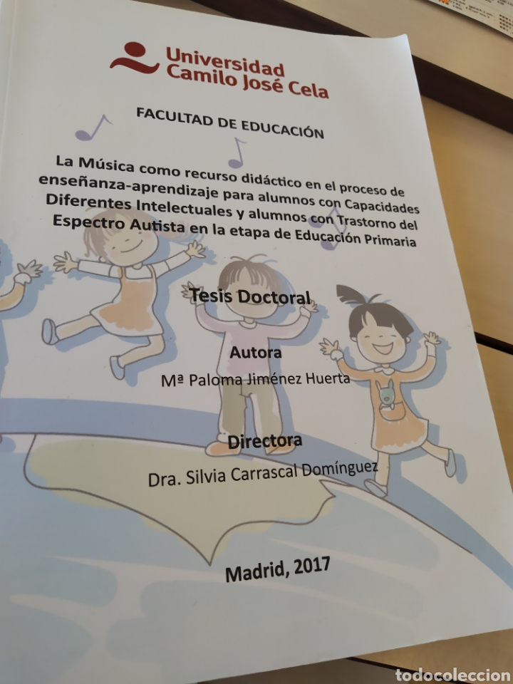 Catalogues de Musique: La m&uacute;sica como recurso did&aacute;ctico en el proceso de ense&ntilde;anza-aprendizaje Paloma Jim&eacute;nez Huerta 2017