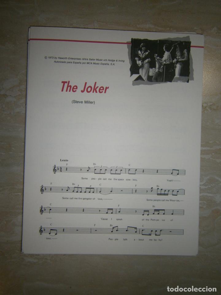 Cat&aacute;logos de M&uacute;sica: ANTIGUA PARTITURA MUSICAL Y LETRA DE CANCION (INGLES-ESPA&Ntilde;OL) - THE JOKER