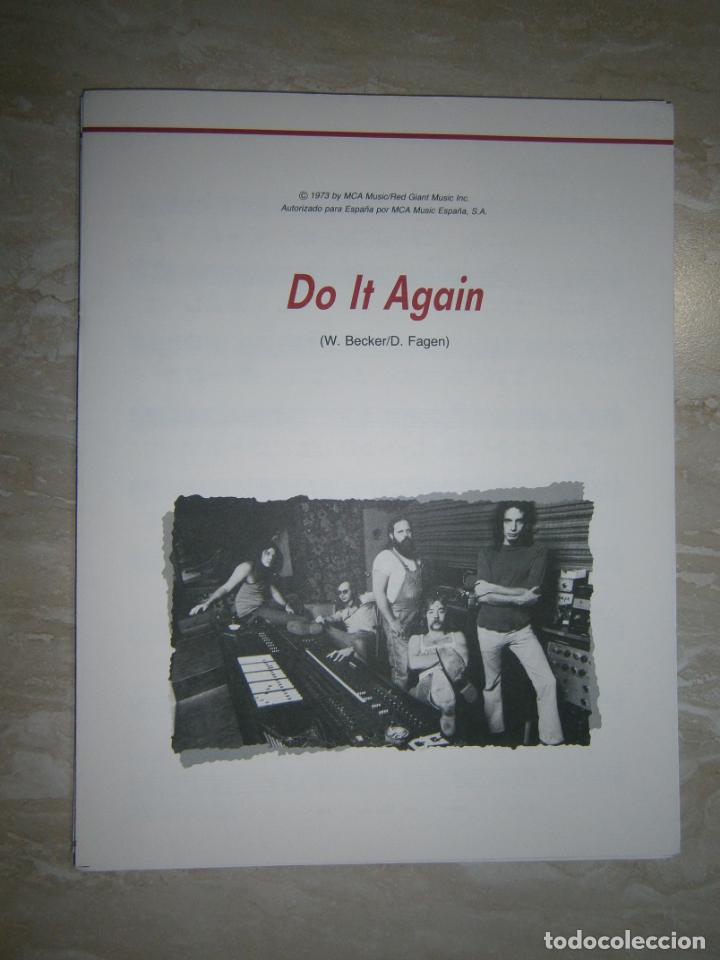 Cat&aacute;logos de M&uacute;sica: ANTIGUA PARTITURA MUSICAL Y LETRA DE CANCION (INGLES-ESPA&Ntilde;OL) - DO IT AGAIN