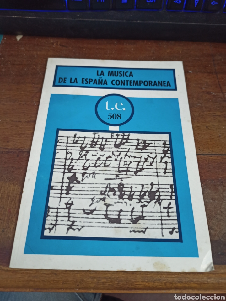 Cat&aacute;logos de M&uacute;sica: LA M&Uacute;SICA DE LA ESPA&Ntilde;A CONTEMPORANEA. MARCO, TOMAS. PUBLICACIONES ESPA&Ntilde;OLAS N&ordm;58. MADRID, 1970