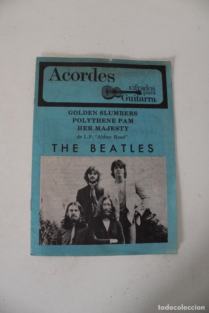 Cat&aacute;logos de M&uacute;sica: ACORDES CIFRADOS PARA GUITARRA - THE BEATLES 1969 - her majesty