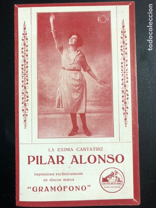 Cat&aacute;logos de M&uacute;sica: Cat&aacute;logo discos gramofono la voz de su amo.Pilar Alonso.Els focs artificials 5