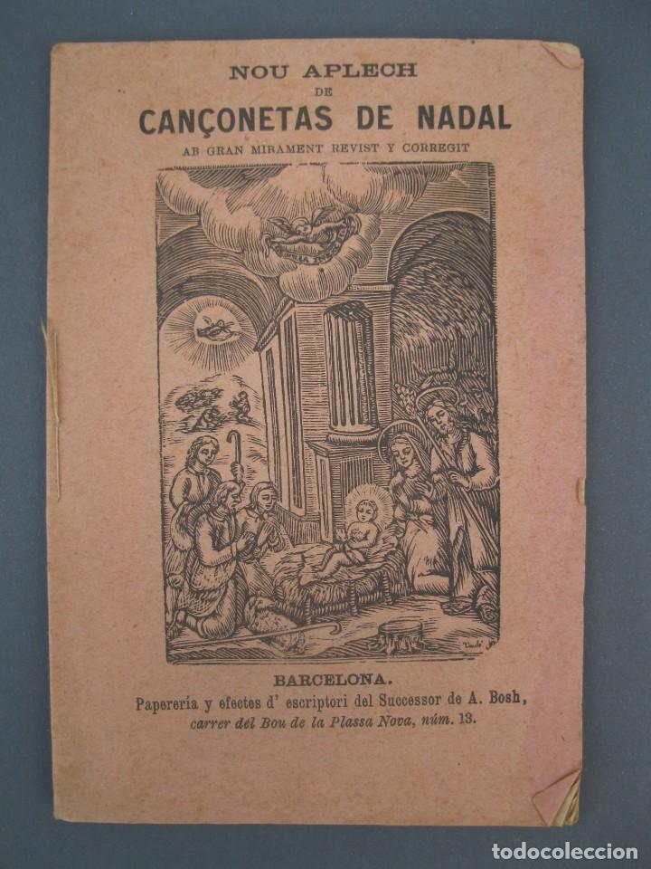 Catalogues de Musique: NOU APLECH DE CAN&Ccedil;ONETAS DE NADAL - EN CATAL&Aacute;N - SUCCESSOR DE A. BOSCH.