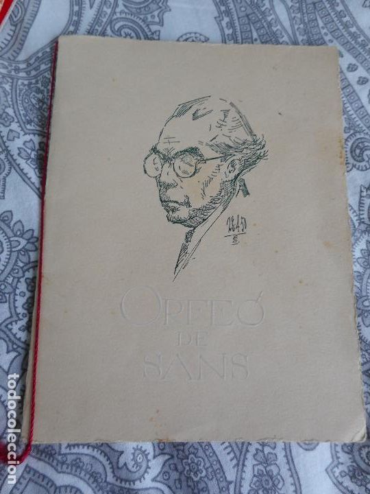 Music Catalogs: ANTIGUA TARJETA.ORFEO DE SANS. 1900-1950