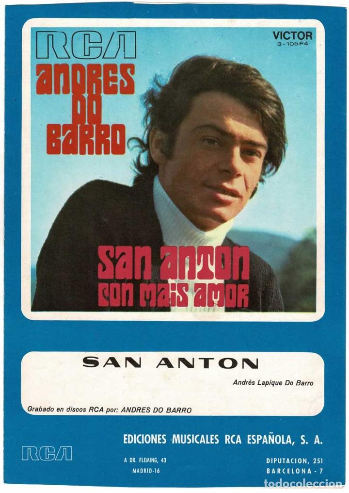 Cataloghi di Musica: Cancionero San Anton con Mais Amor de Andres do Barro