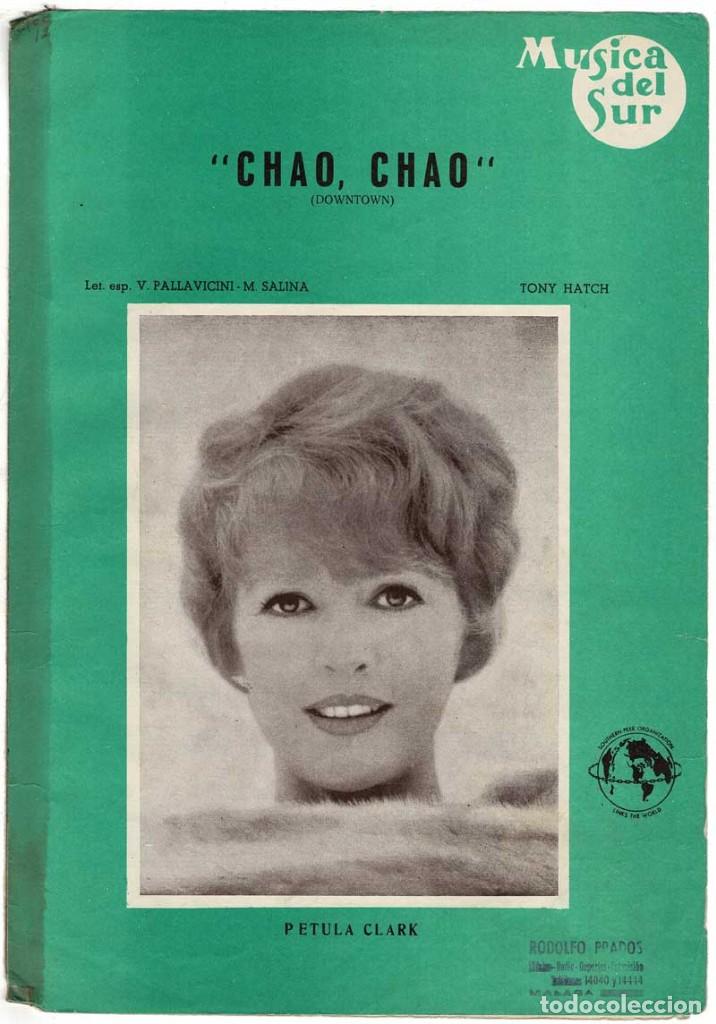 Cat&aacute;logos de M&uacute;sica: Cancionero Chao, Chao (Downtown) de Petula Clark